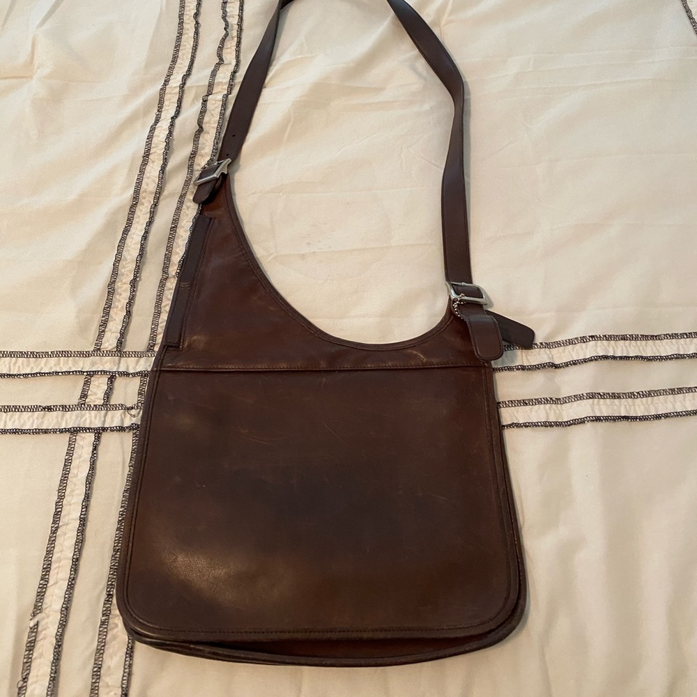 Coach leather crossbody